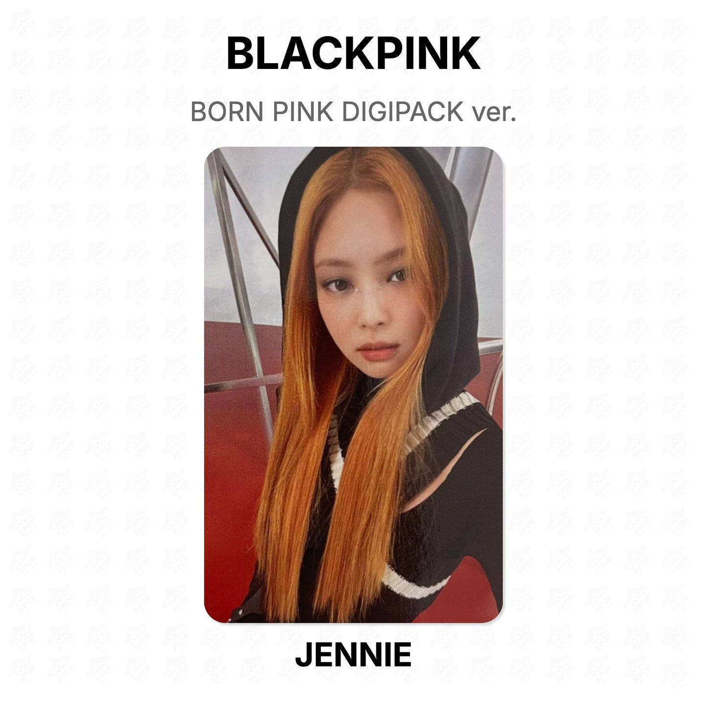 BLACKPINK BORN PINK DIGIPACK ver. Official Photocard