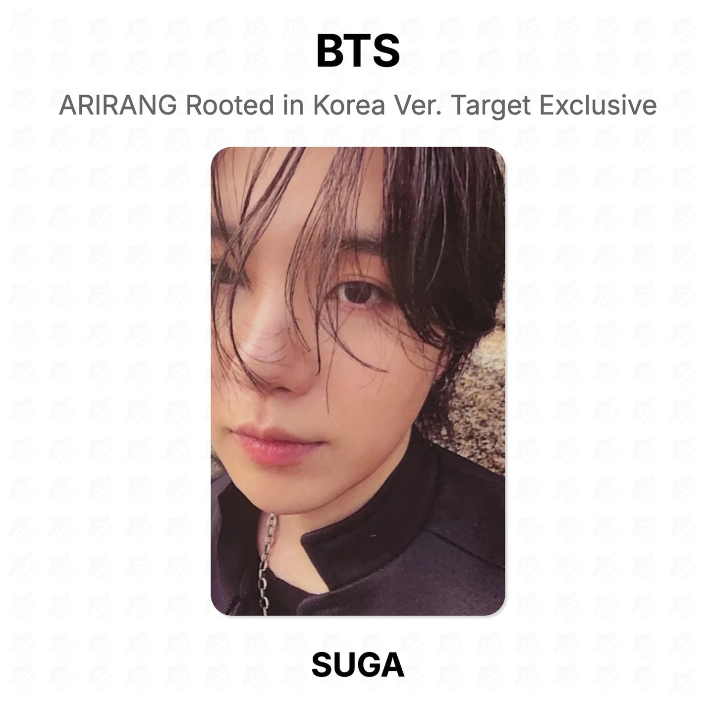 BTS ARIRANG Rooted in Korea Ver. Target Exclusive Official Photocard