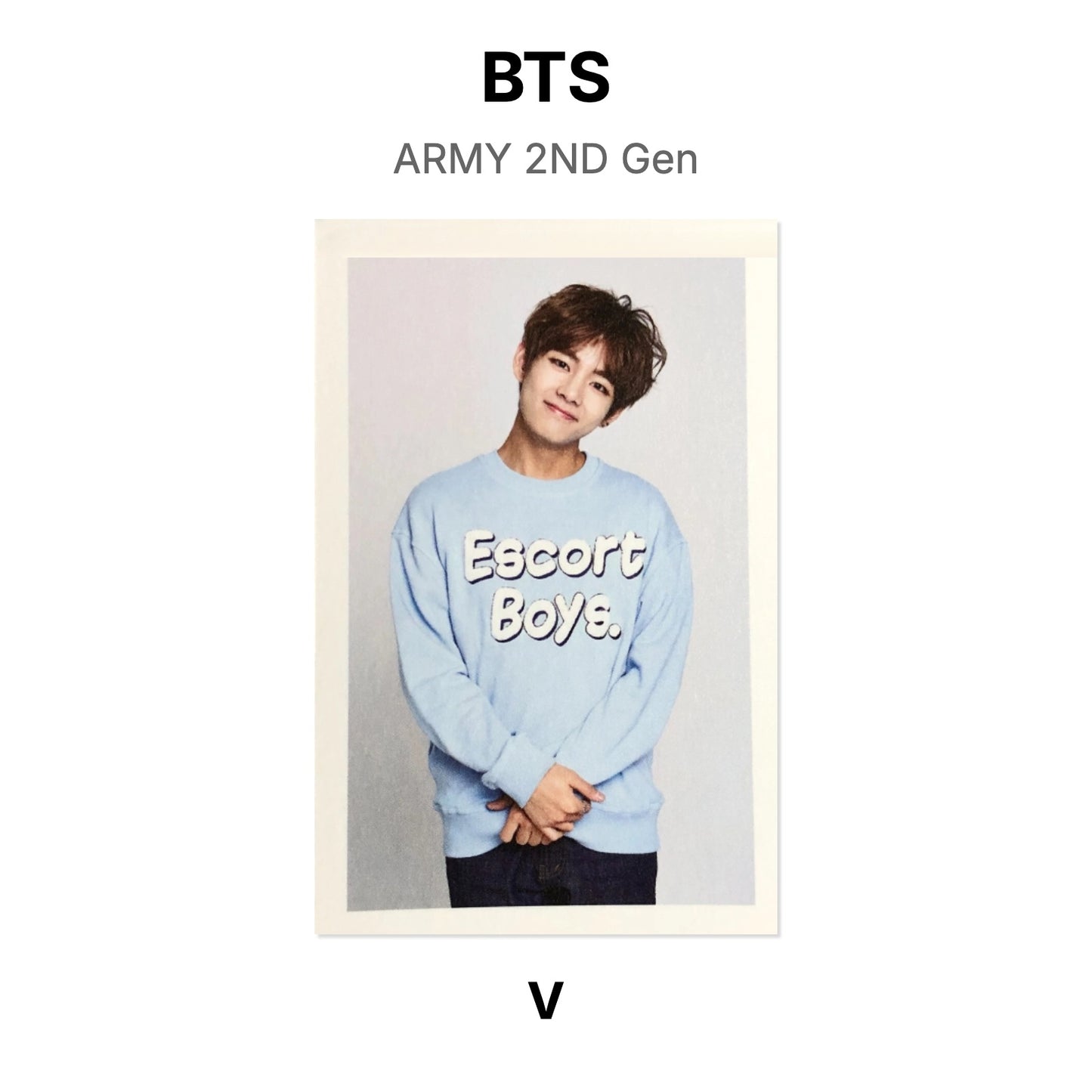 BTS ARMY 2ND Gen Official Photocard