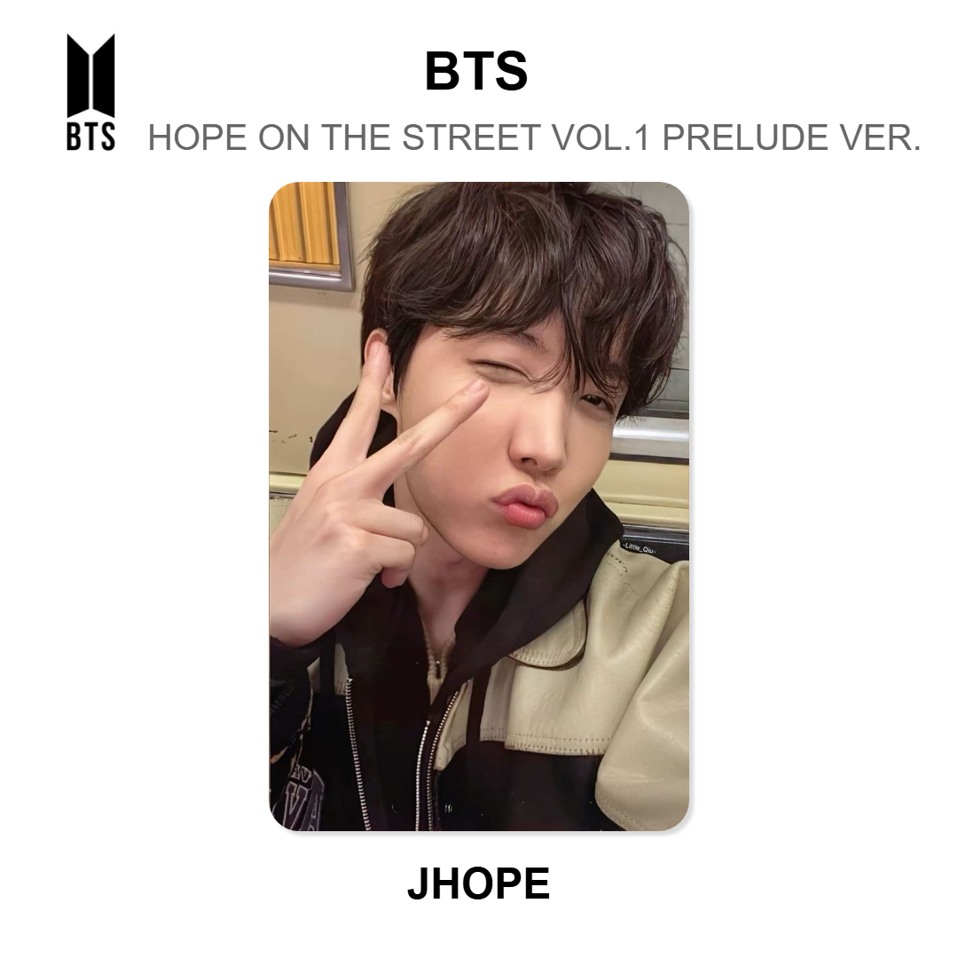 BTS HOPE ON THE STREET VOL.1 PRELUDE VER. photocard resmi