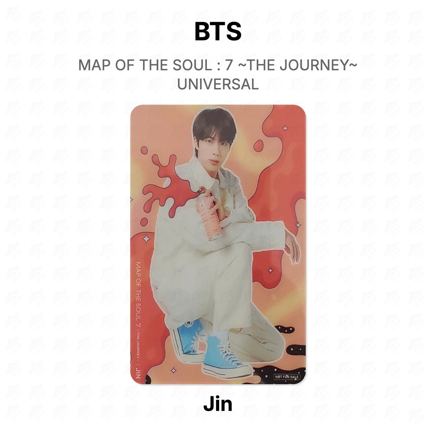 BTS MAP OF THE SOUL : 7 THE JOURNEY UNIVERSAL photocard resmi