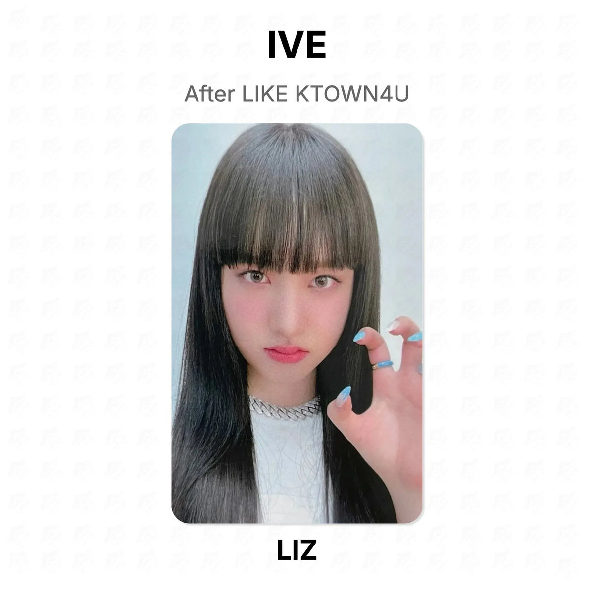 IVE After LIKE KTOWN4U Official Photocard