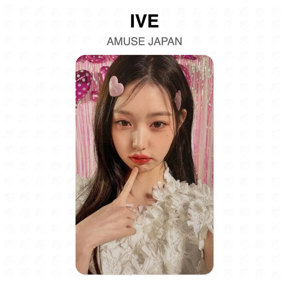 IVE AMUSE JAPAN Official Photocard