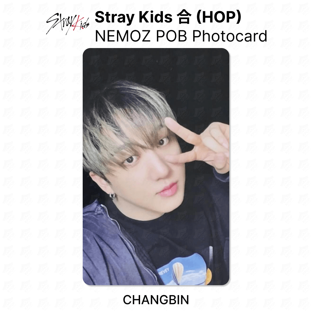 Stray Kids CHANGBIN Official Photocard - 合 HOP NEMOZ KPOP Collectible | KPOP SeoulCity