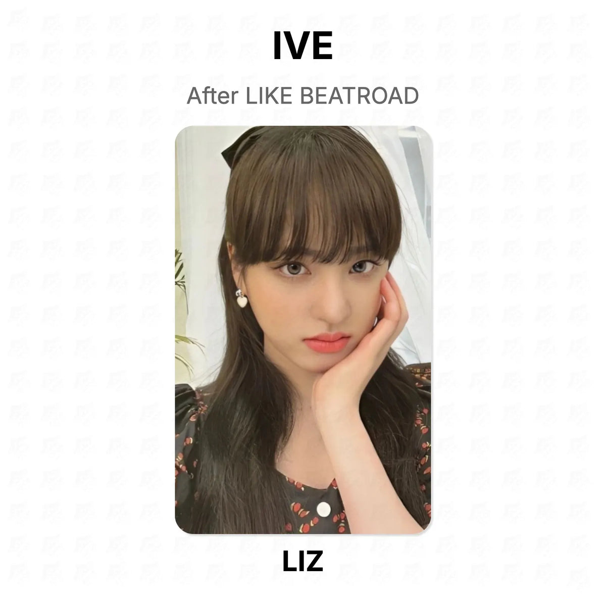 IVE After LIKE BEATROAD Official Photocard