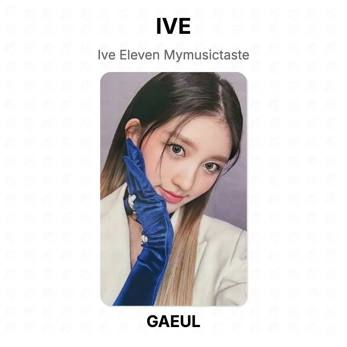 IVE Eleven Mymusictaste Official Photocard