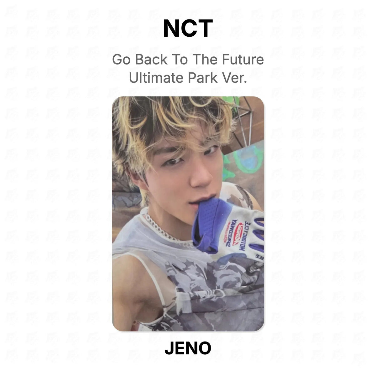 NCT Go Back To The Future Ultimate Park Ver. Official Photocard