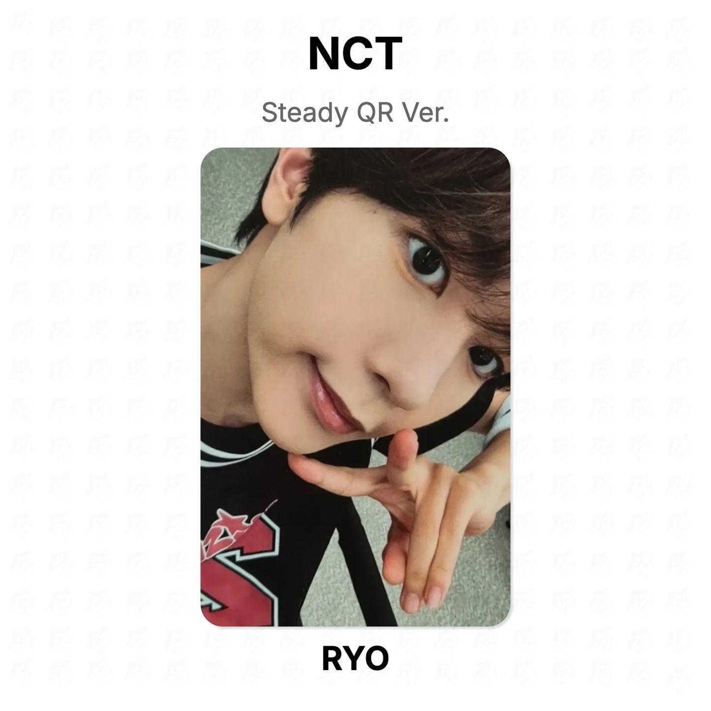NCT Steady QR Ver. Official Photocard