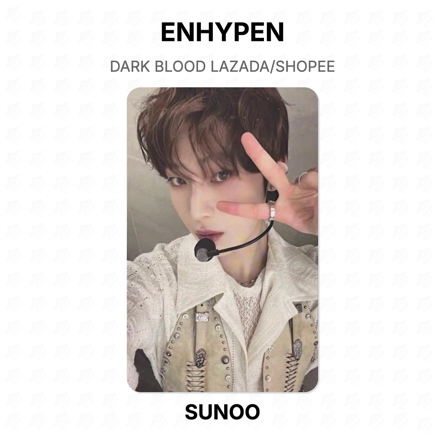 ENHYPEN DARK BLOOD LAZADA/SHOPEE Official Photocard