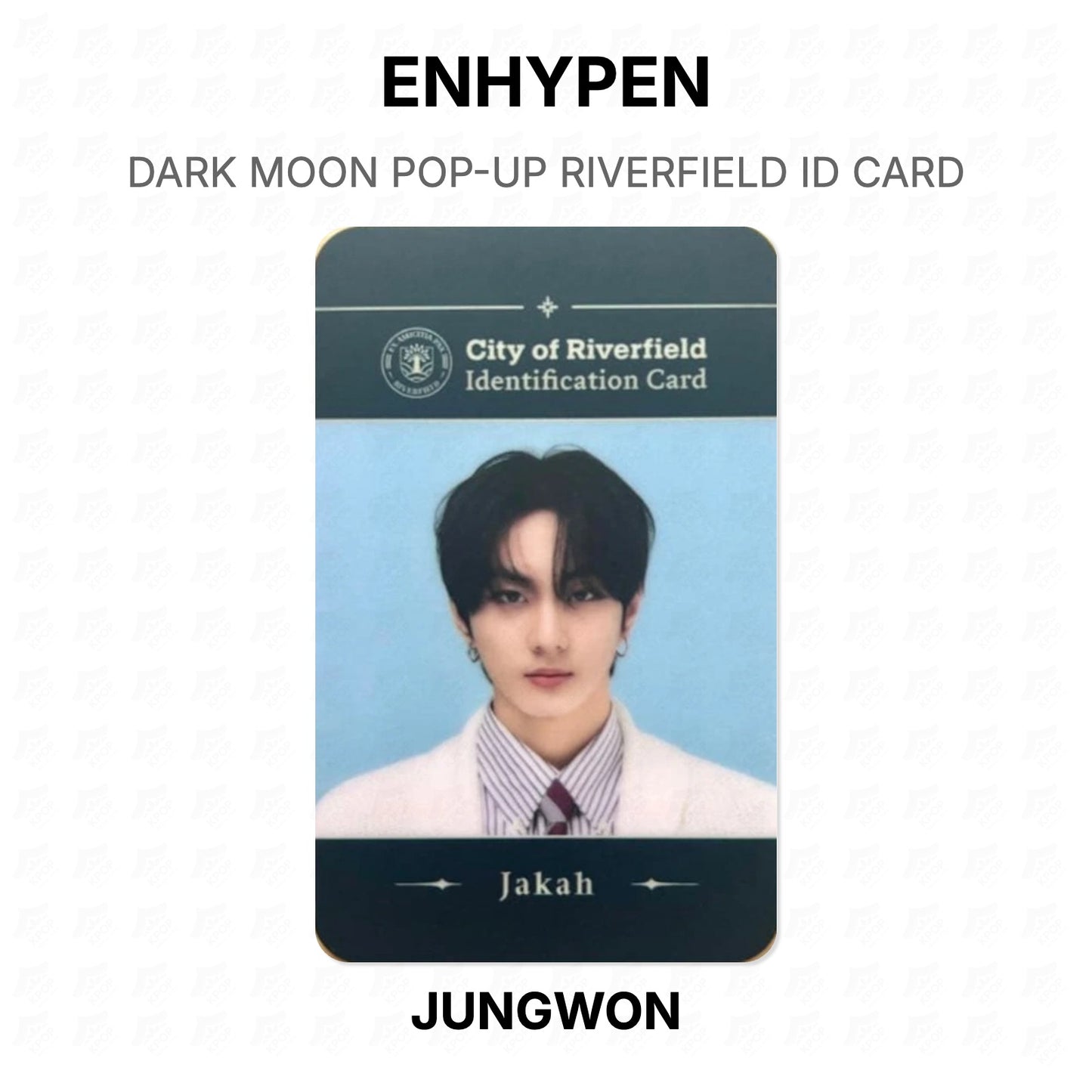 ENHYPEN DARK MOON POP-UP RIVERFIELD ID CARD Official Photocard