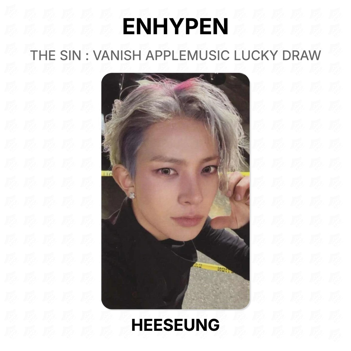 ENHYPEN THE SIN : VANISH APPLEMUSIC LUCKY DRAW Official Photocard