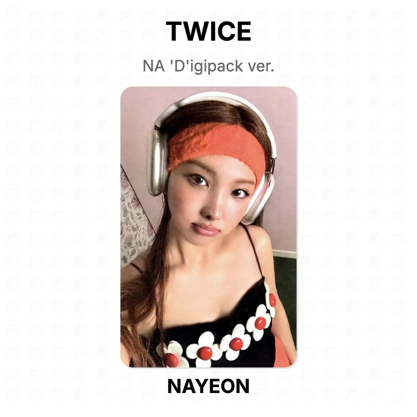 TWICE NA 'D'igipack ver. Official Photocard