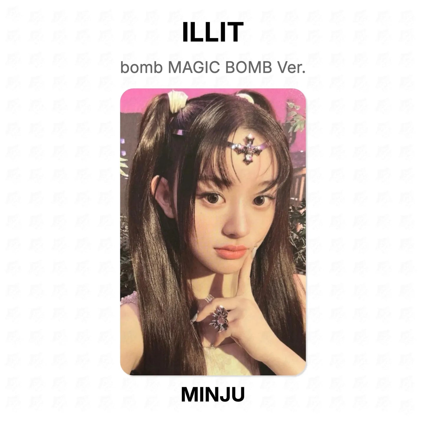 ILLIT bomb MAGIC BOMB Ver. Official Photocard