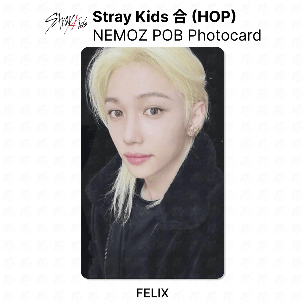 Stray Kids FELIX Official Photocard - 合 HOP NEMOZ KPOP Collectible | KPOP SeoulCity