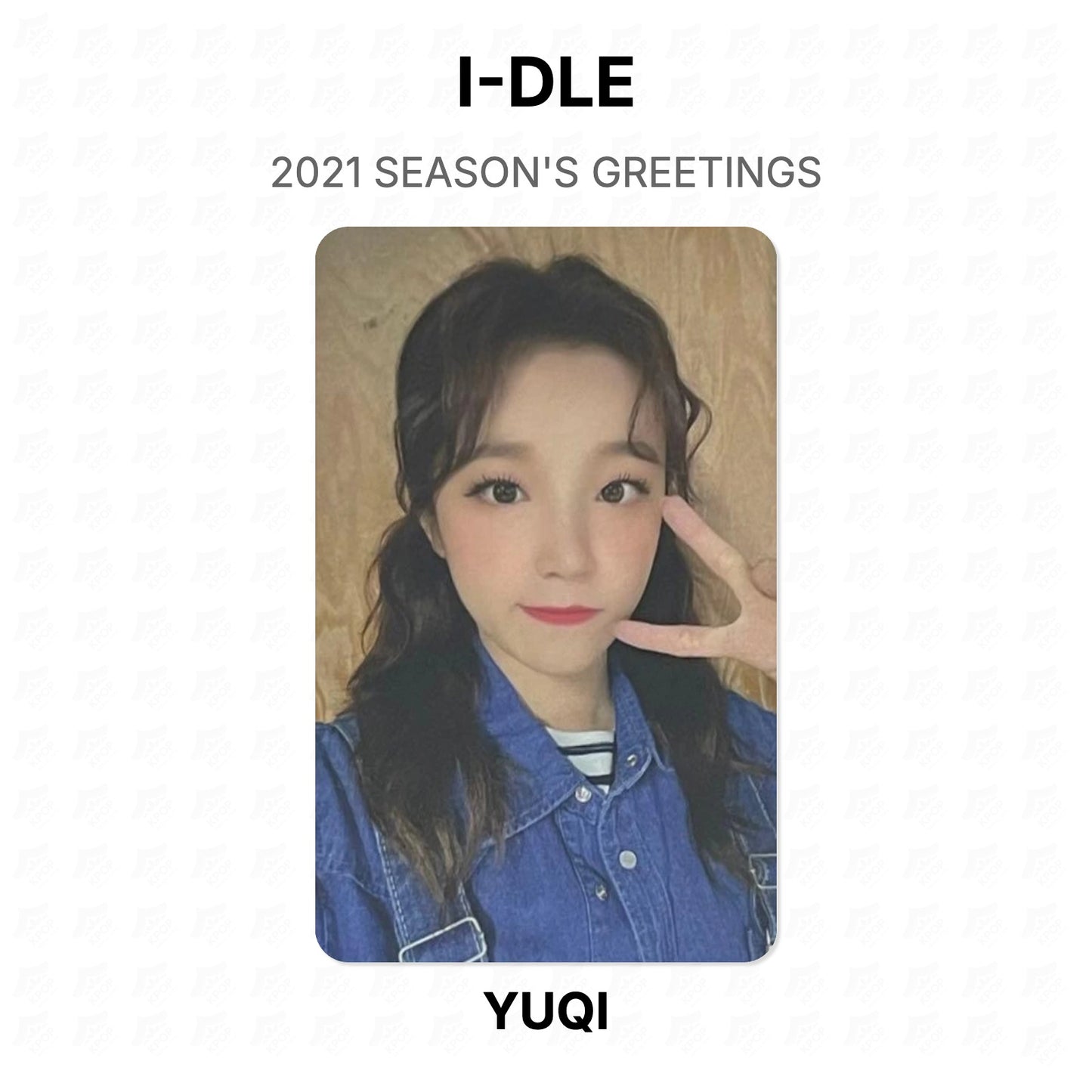 I-DLE 2021 SEASON'S GREETINGS Official Photocard