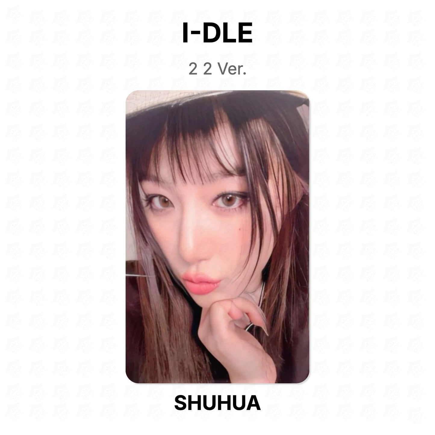 I-DLE 2 2 Ver. Official Photocard