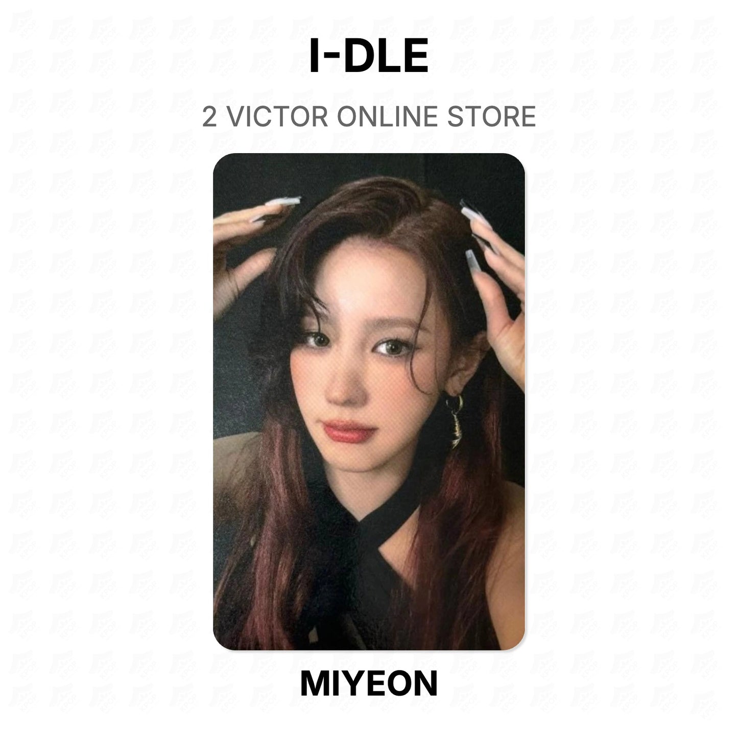 I-DLE 2 VICTOR ONLINE STORE Official Photocard
