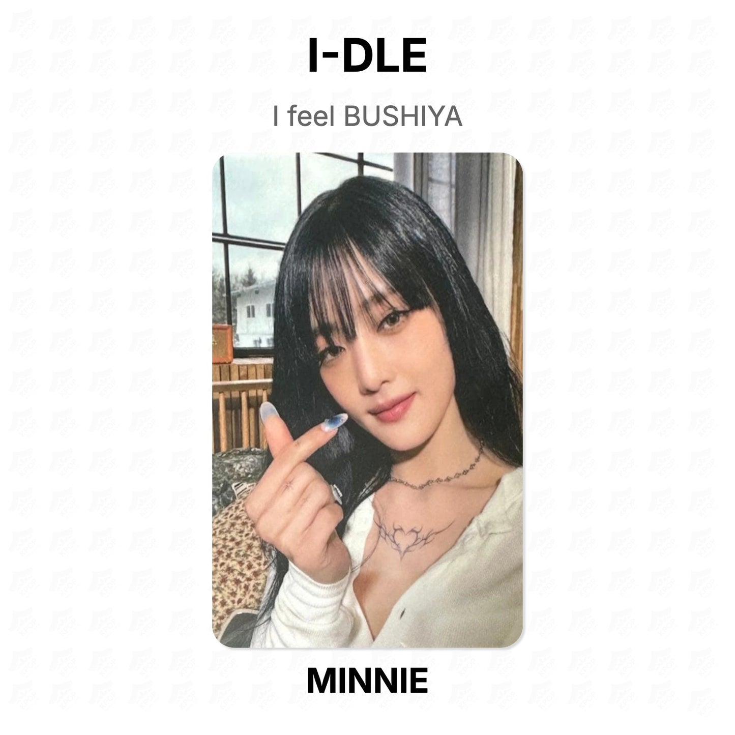 I-DLE I feel BUSHIYA Official Photocard