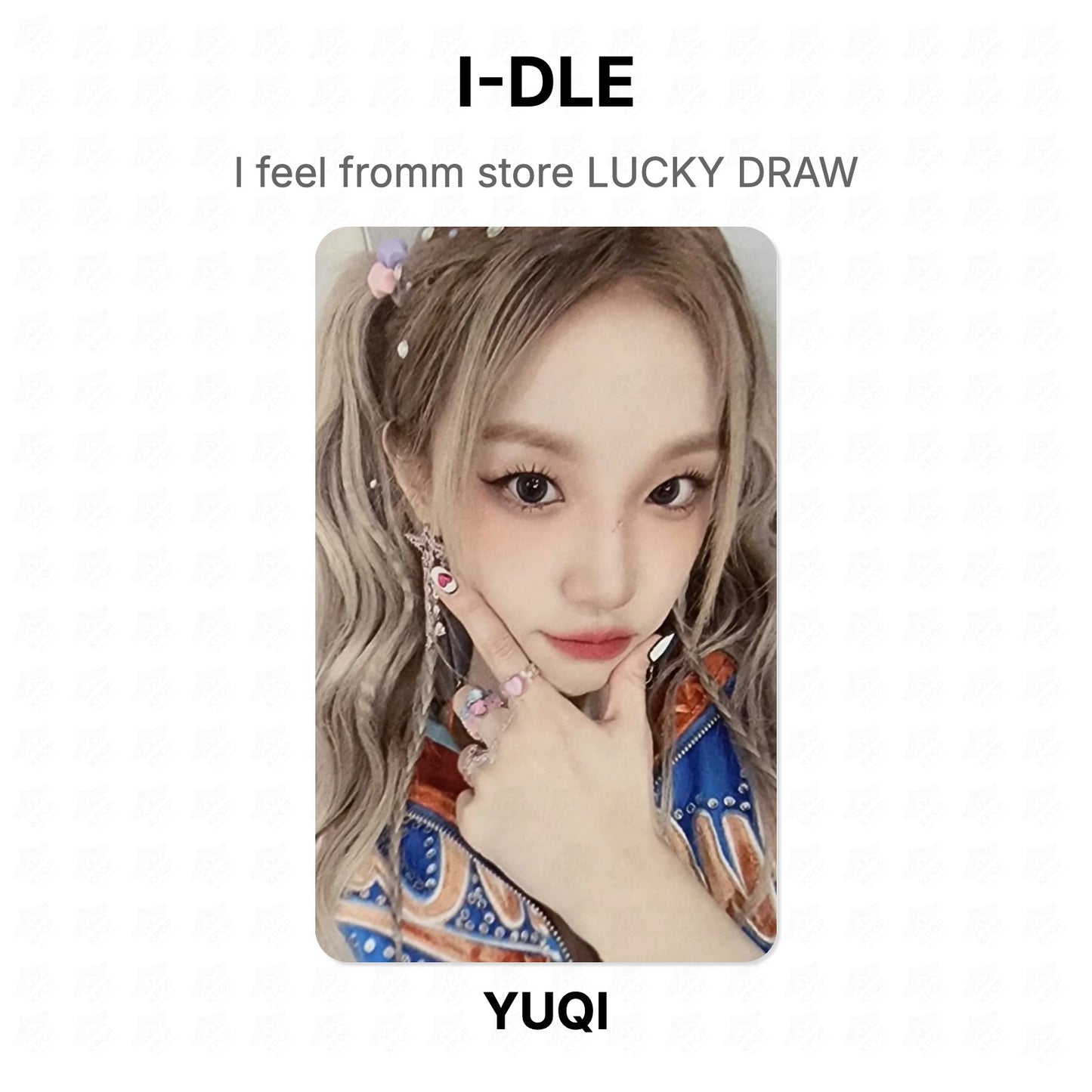I-DLE I feel fromm store LUCKY DRAW Official Photocard