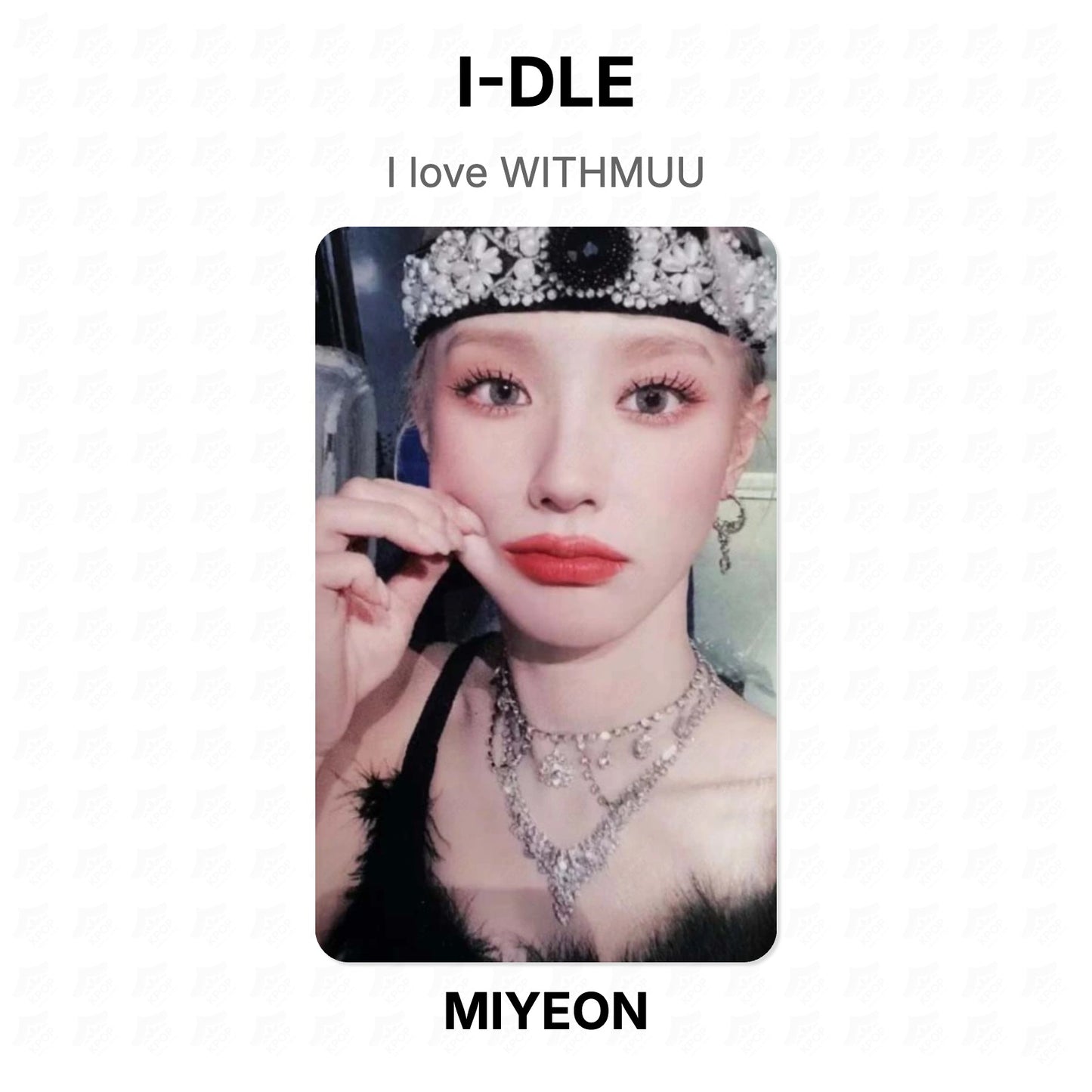 I-DLE I love WITHMUU Official Photocard
