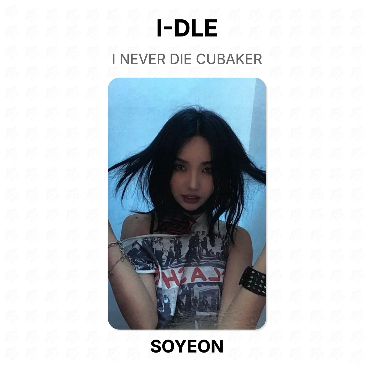 I-DLE I NEVER DIE CUBAKER Official Photocard