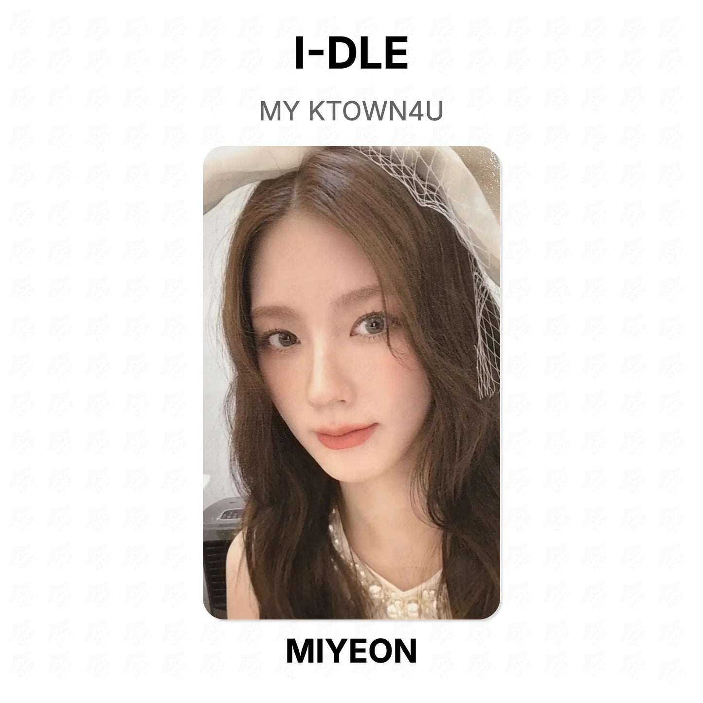 I-DLE MY KTOWN4U Official Photocard