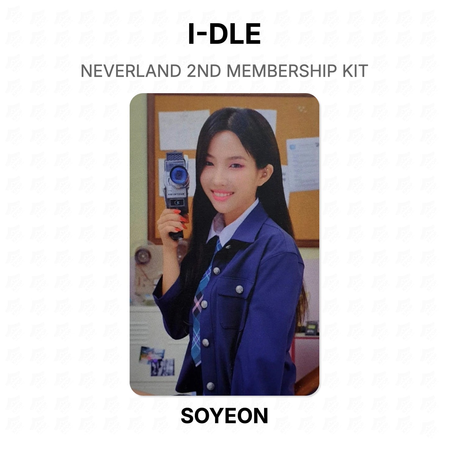 I-DLE NEVERLAND 2ND MEMBERSHIP KIT Official Photocard