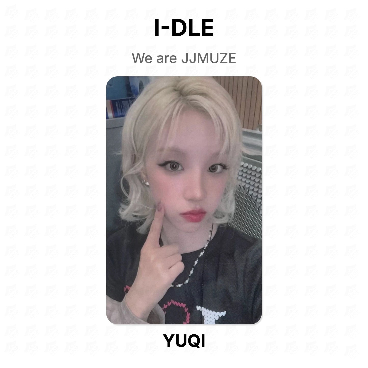 I-DLE We are JJMUZE Official Photocard
