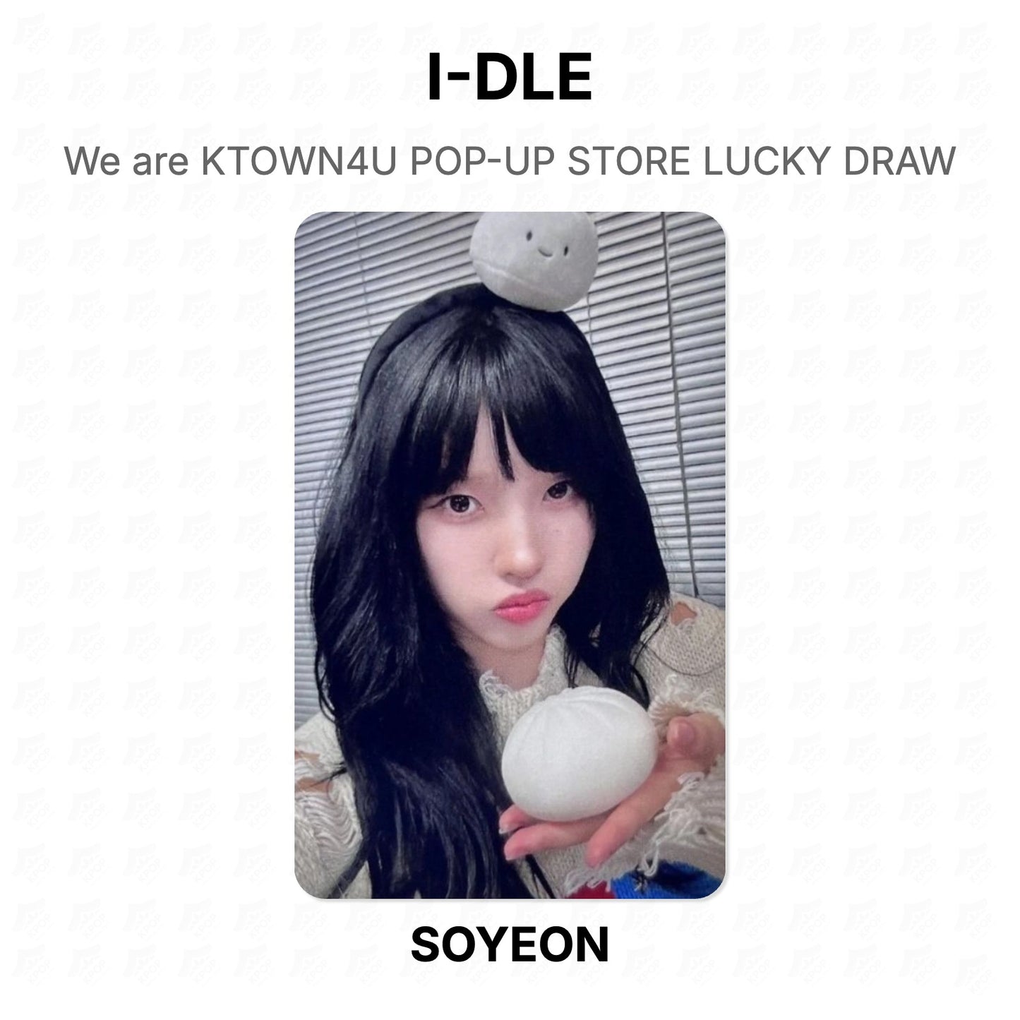 I-DLE We are KTOWN4U POP-UP STORE LUCKY DRAW Official Photocard