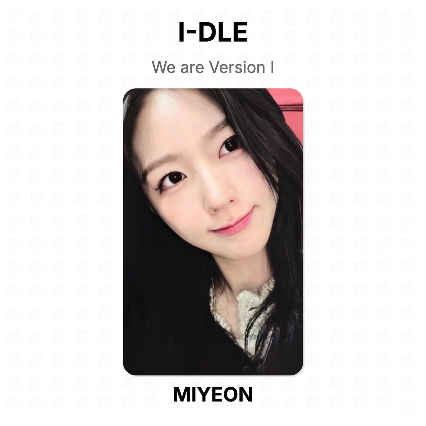 I-DLE We are Version I Official Photocard
