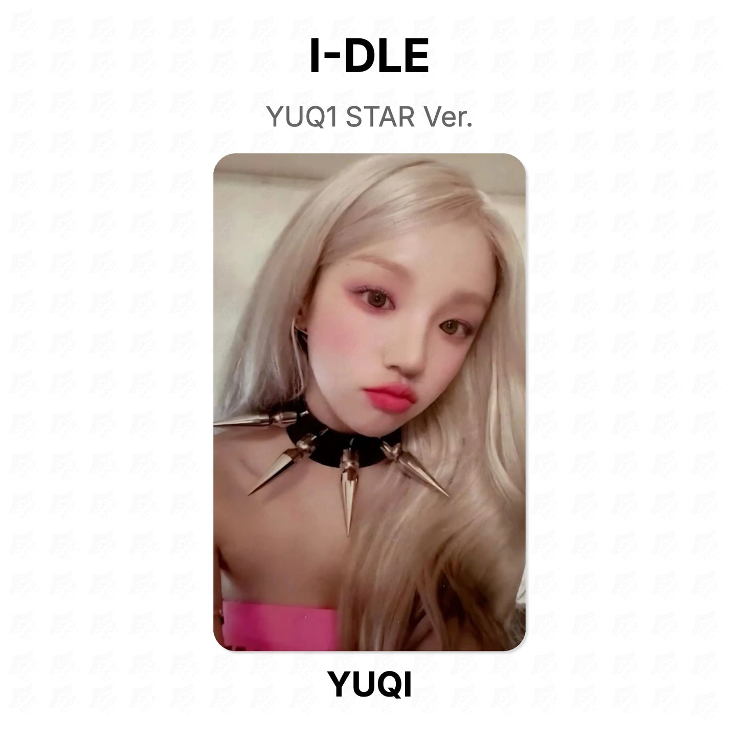 I-DLE YUQ1 STAR Ver. Official Photocard