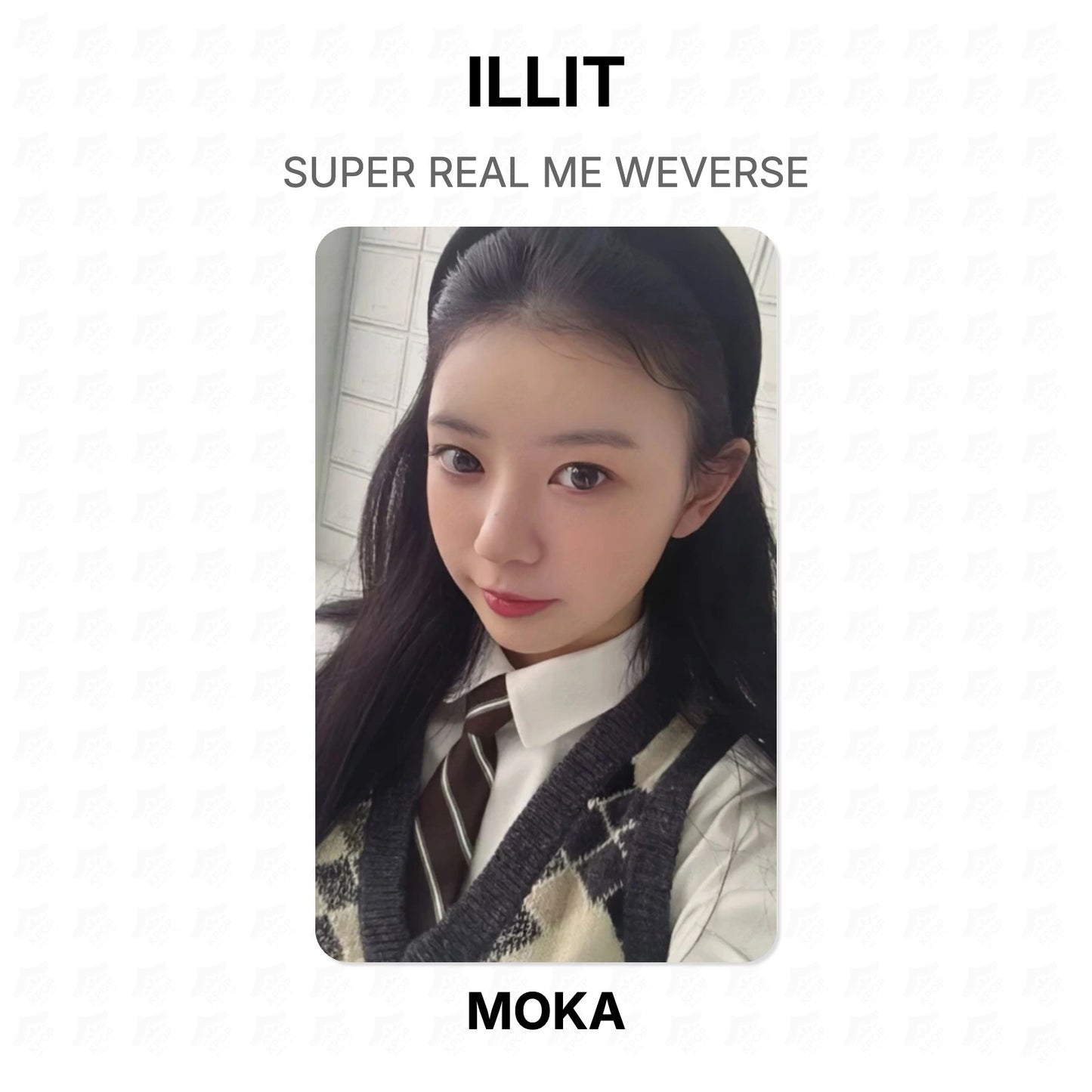 ILLIT SUPER REAL ME WEVERSE Official Photocard