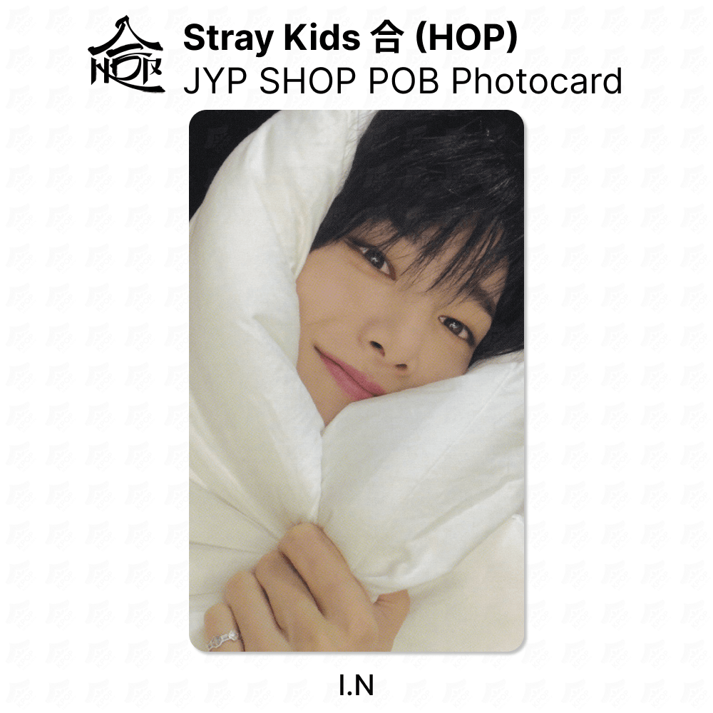 Stray Kids I.N Official Photocard - 合 HOP JYP SHOP POB KPOP Collectible | KPOP SeoulCity