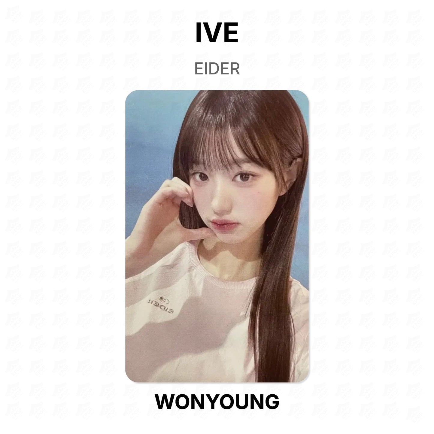 IVE EIDER Official Photocard