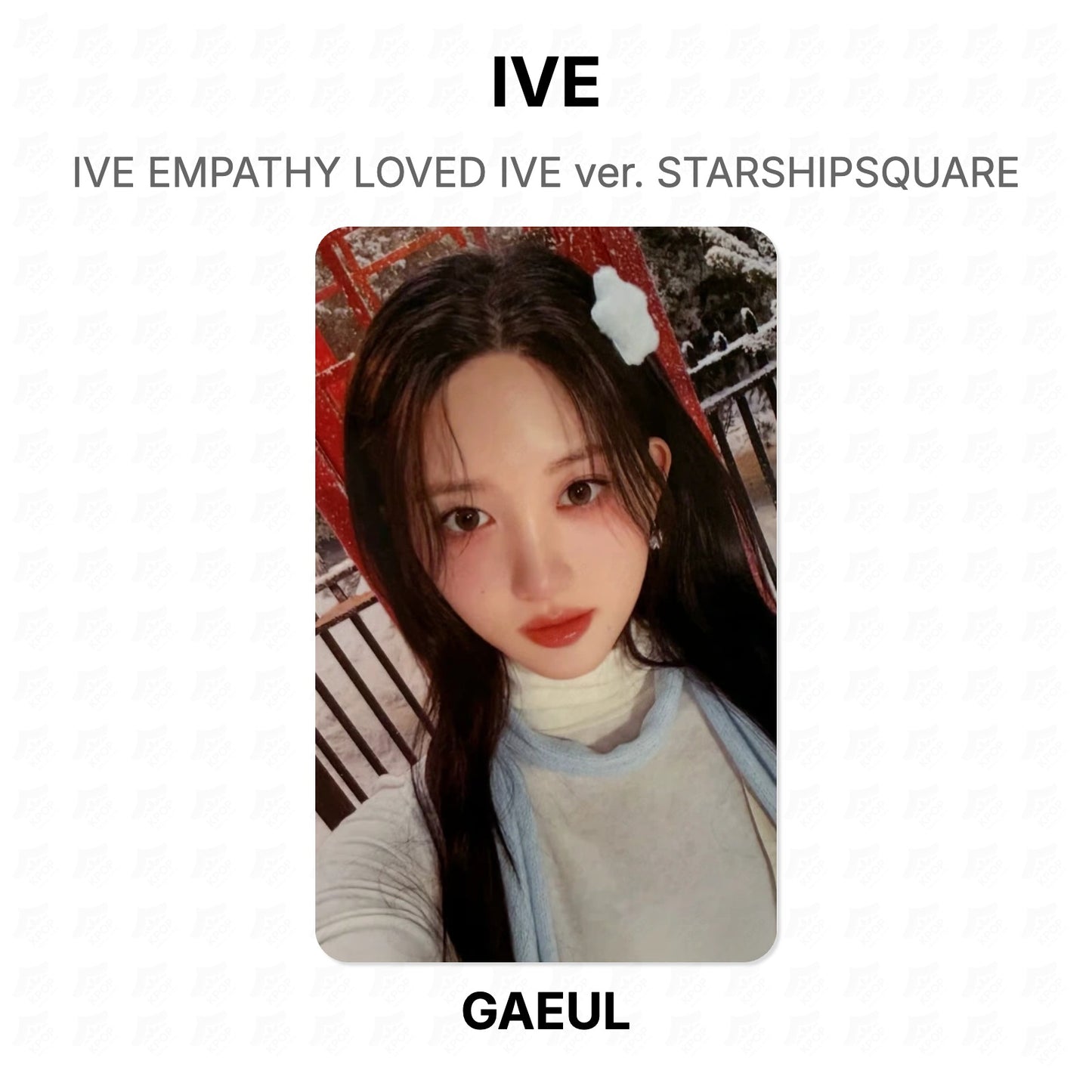 IVE EMPATHY LOVED IVE ver. STARSHIPSQUARE Official Photocard