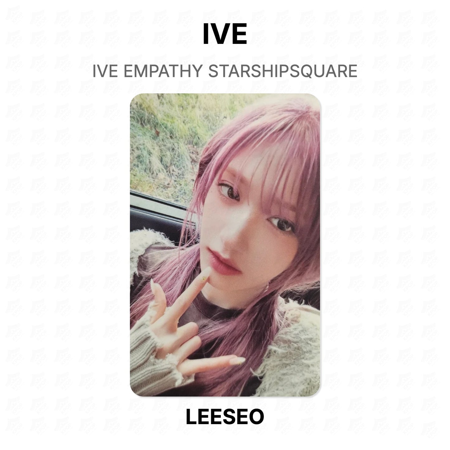IVE EMPATHY STARSHIPSQUARE Official Photocard