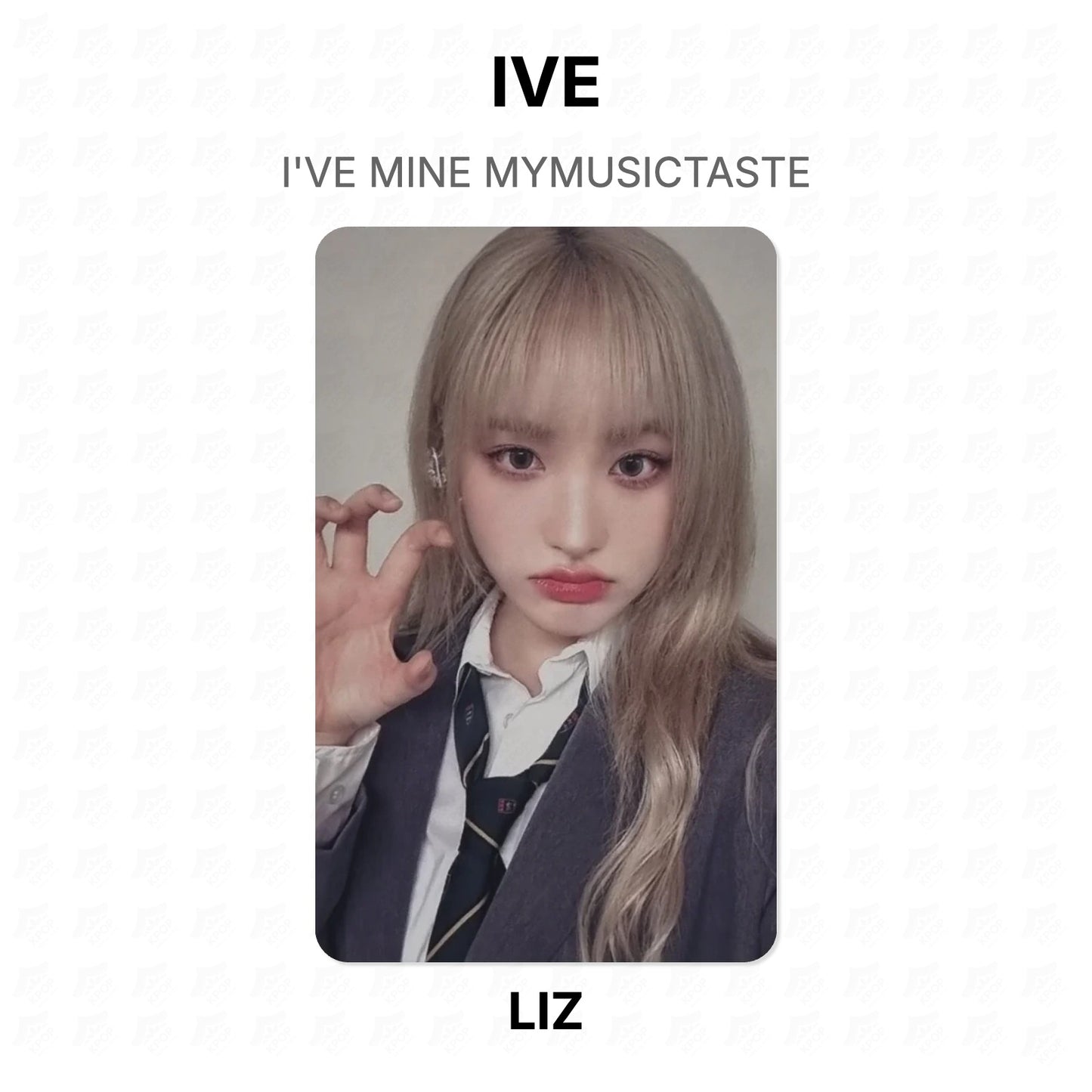 IVE I'VE MINE MYMUSICTASTE Official Photocard