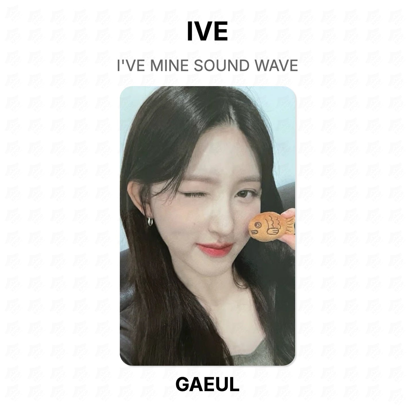 IVE I'VE MINE SOUND WAVE Official Photocard