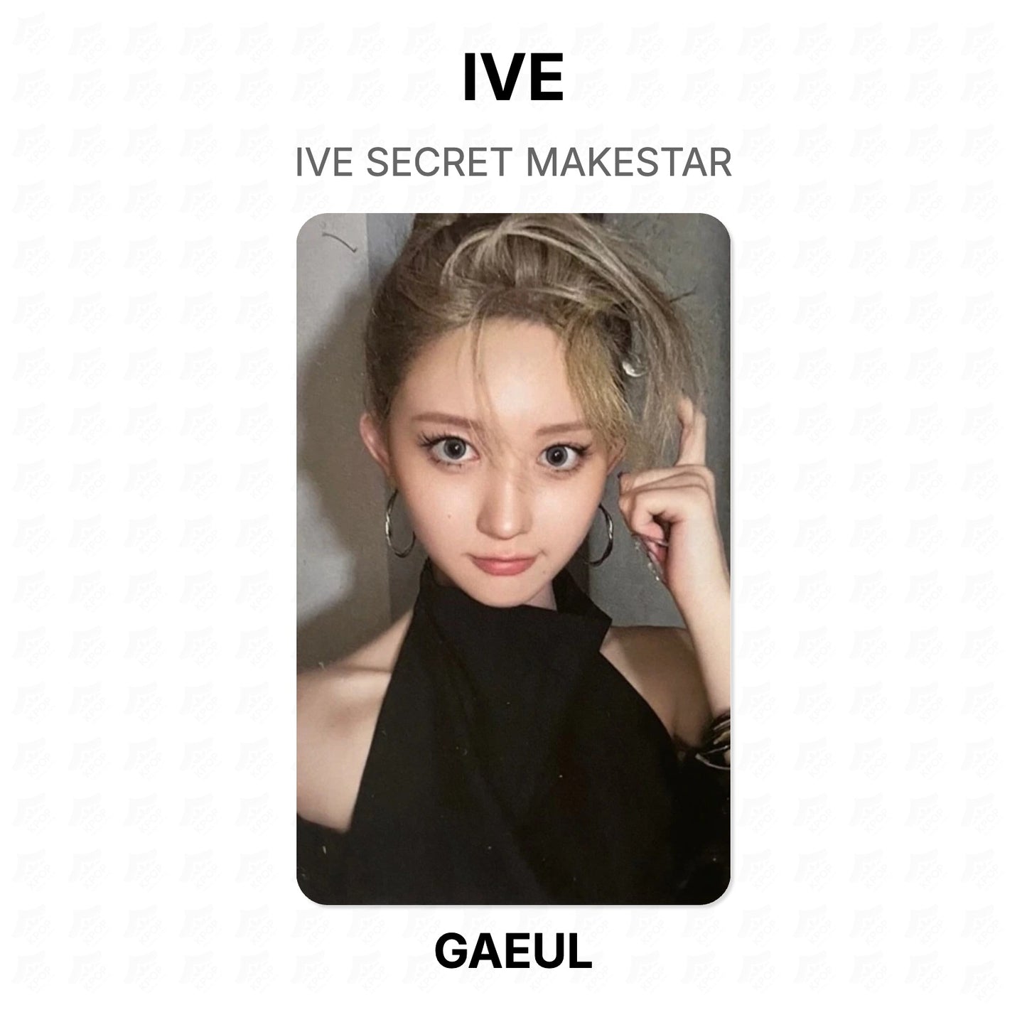 IVE SECRET MAKESTAR Official Photocard