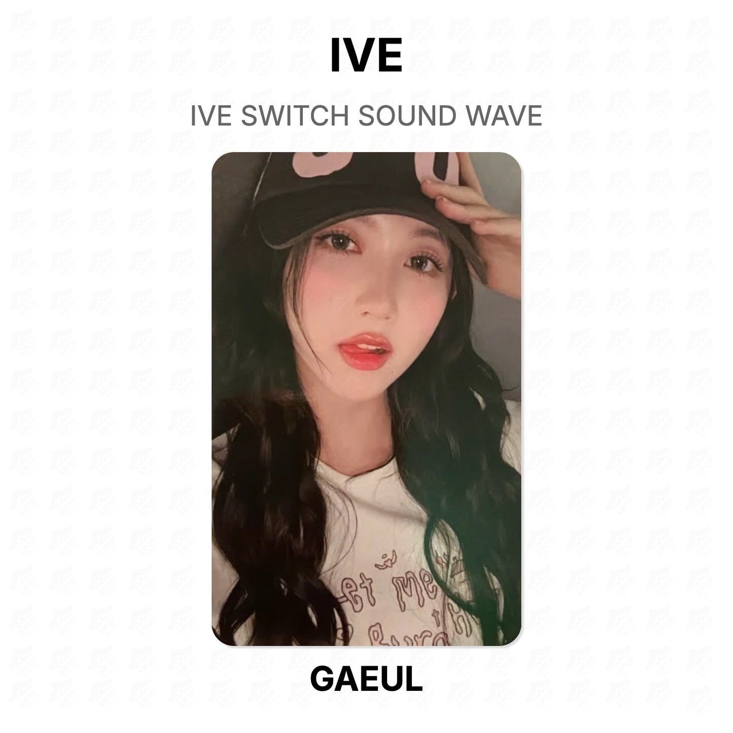 IVE SWITCH SOUND WAVE Official Photocard