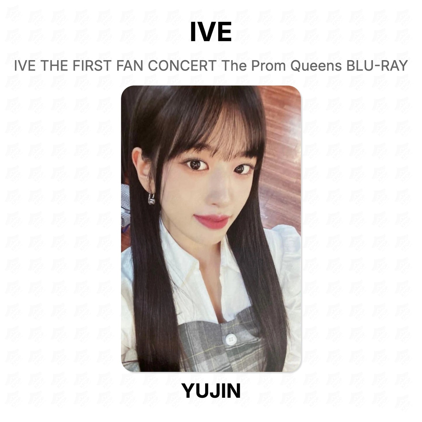 IVE THE FIRST FAN CONCERT The Prom Queens BLU-RAY Official Photocard