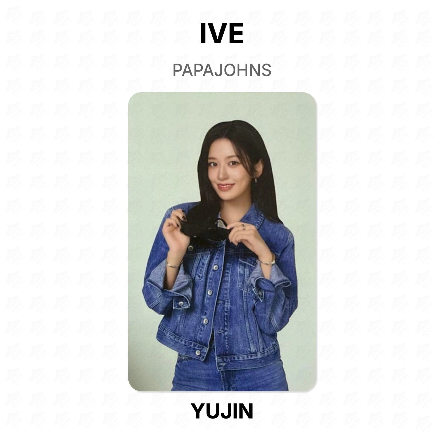 IVE PAPAJOHNS Official Photocard