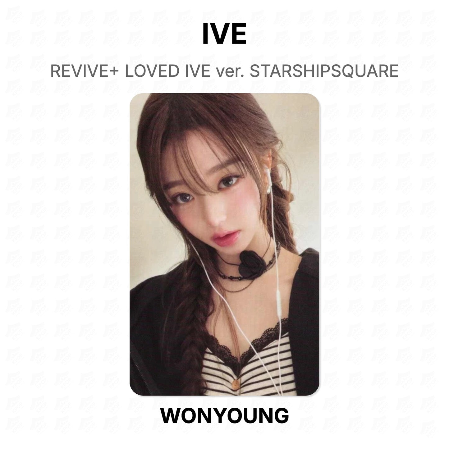 IVE REVIVE+ LOVED IVE ver. STARSHIPSQUARE Official Photocard