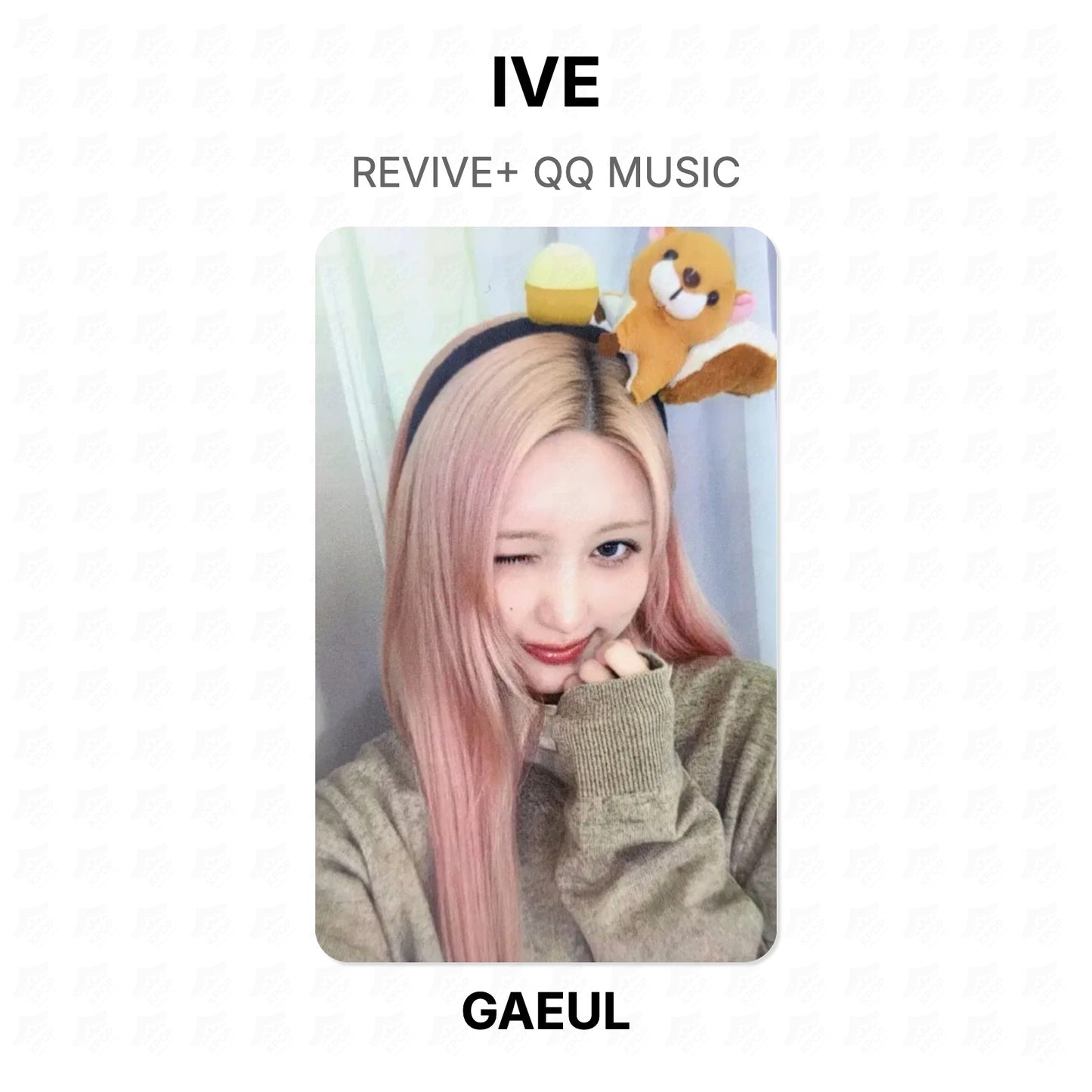 IVE REVIVE+ QQ MUSIC Official Photocard