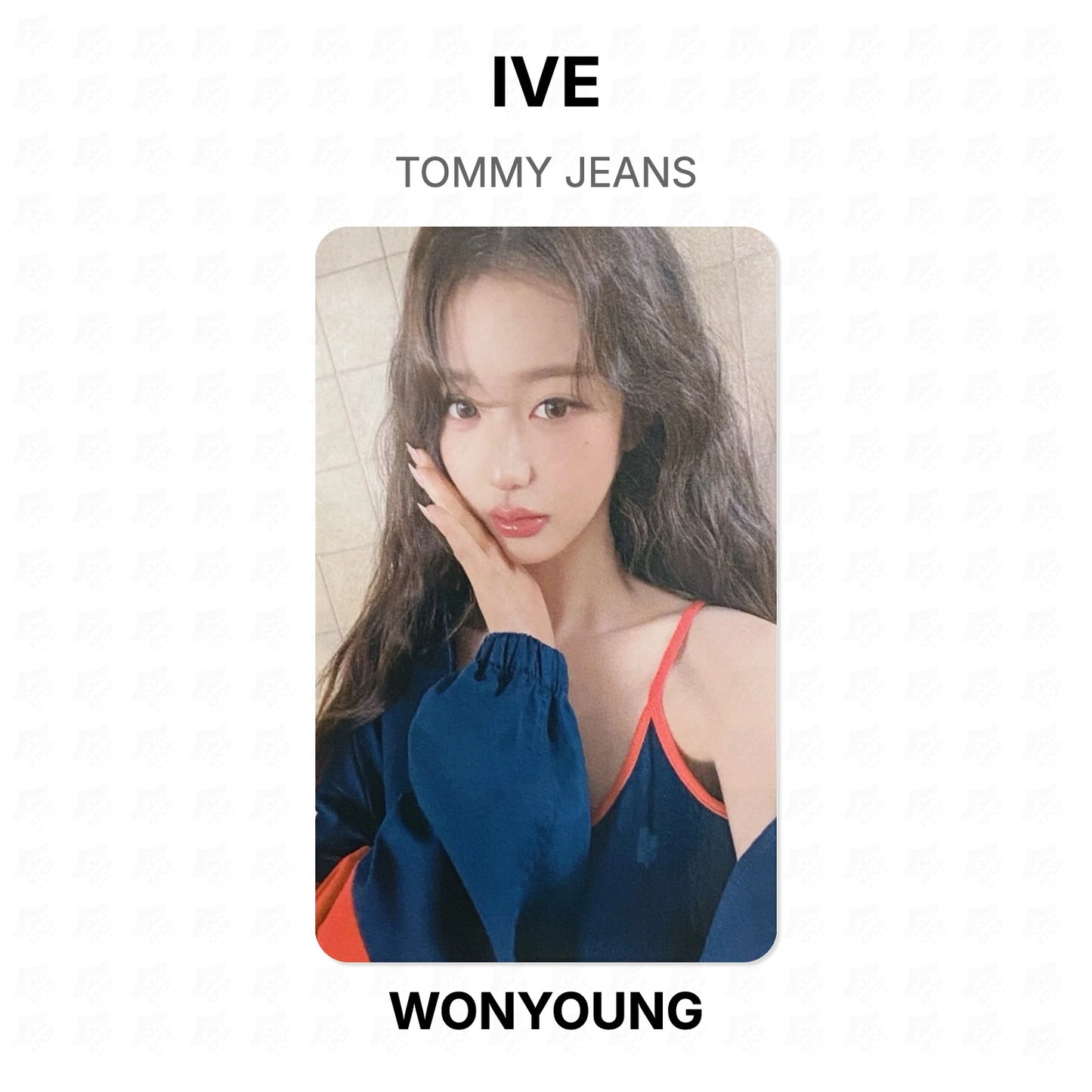 IVE TOMMY JEANS Official Photocard