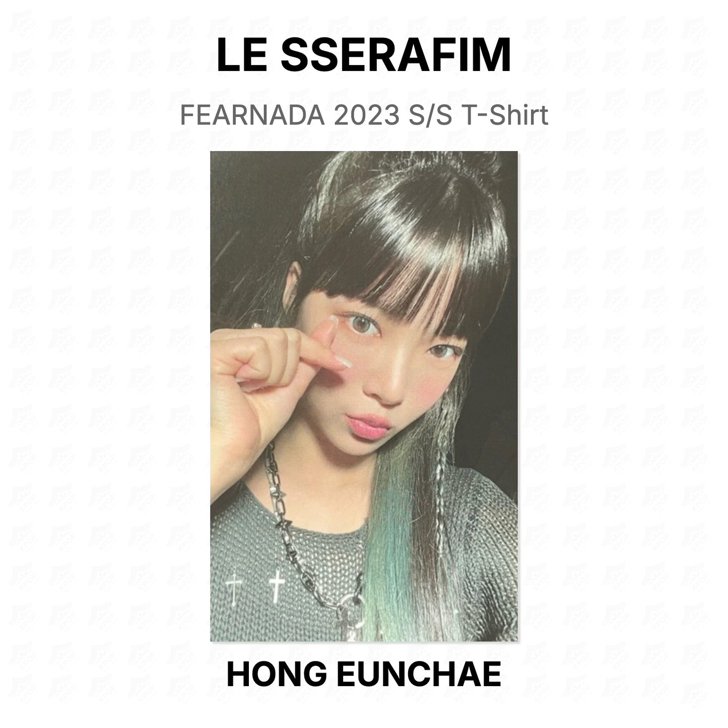 LE SSERAFIM FEARNADA 2023 S/S T-Shirt Official Photocard