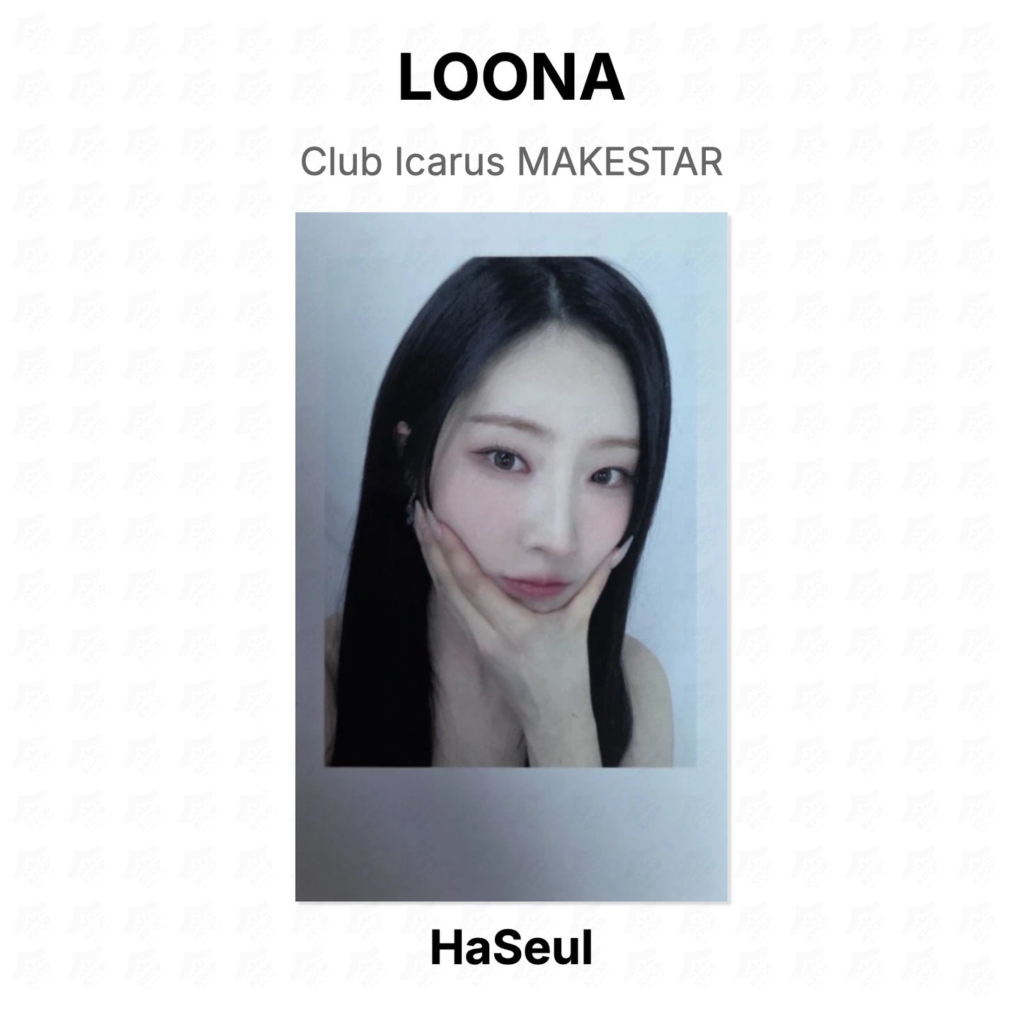 LOONA Club Icarus MAKESTAR Official Photocard