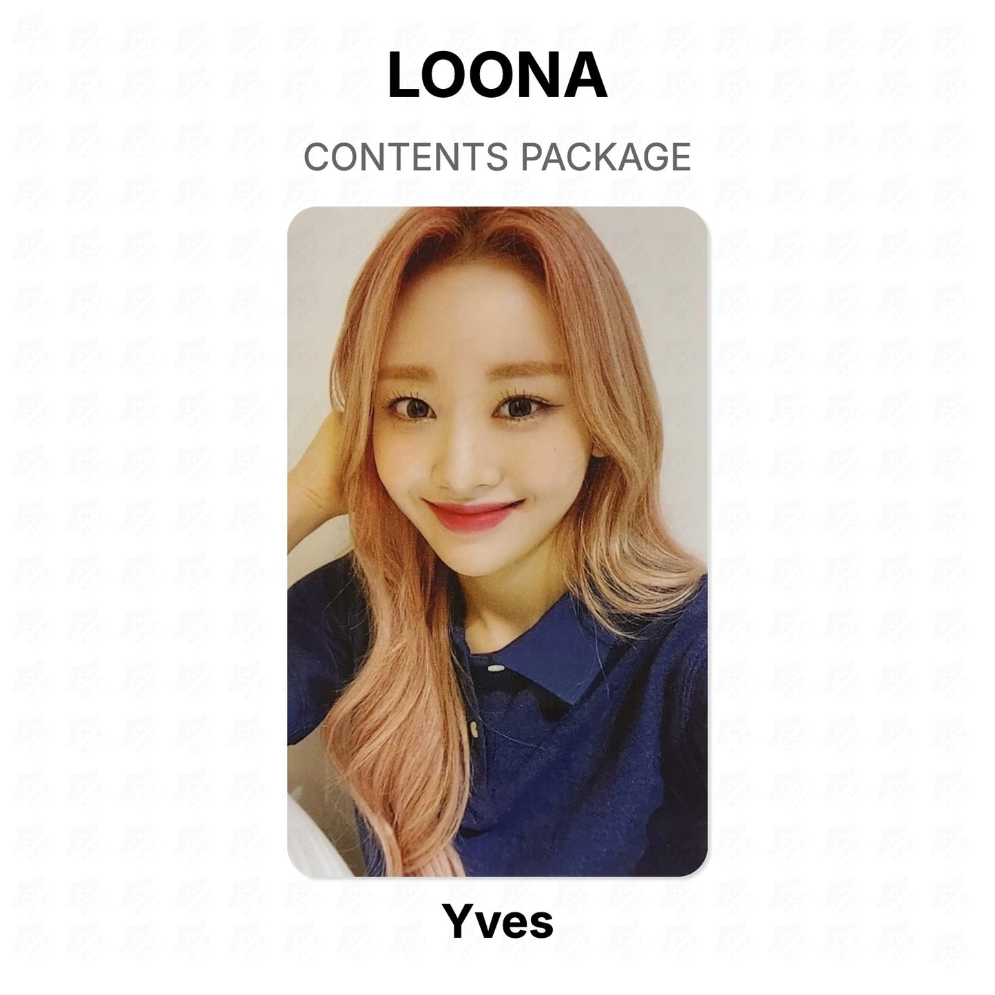 LOONA CONTENTS PACKAGE Official Photocard