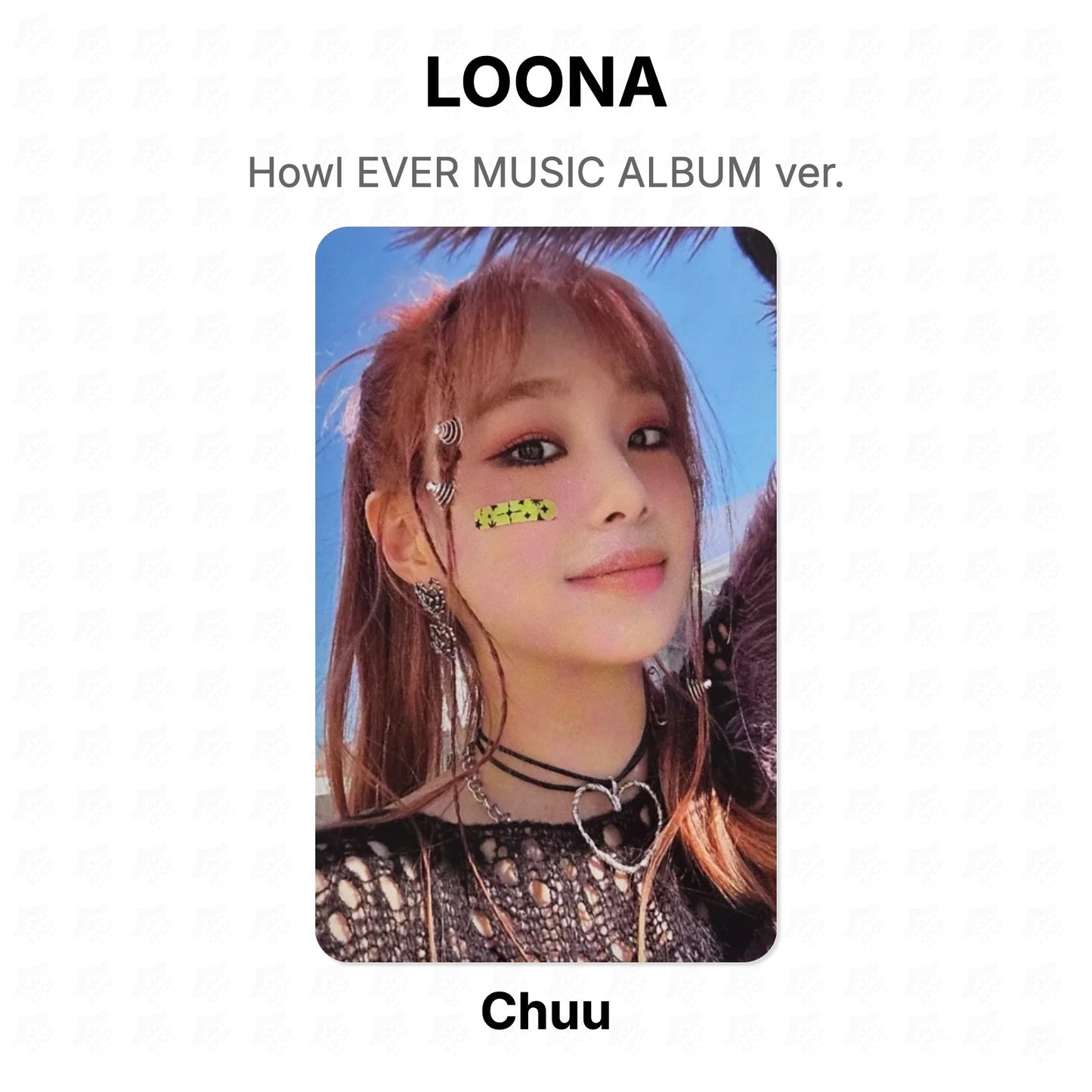 LOONA Howl EVER MUSIC ALBUM ver. Official Photocard