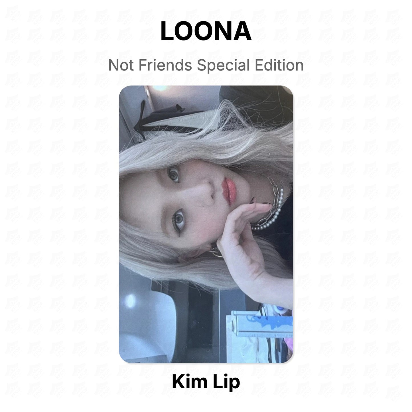 LOONA Not Friends Special Edition Official Photocard